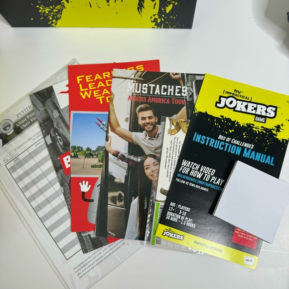 Impractical Jokers Box of Challenges Game - Picture 3 of 8
